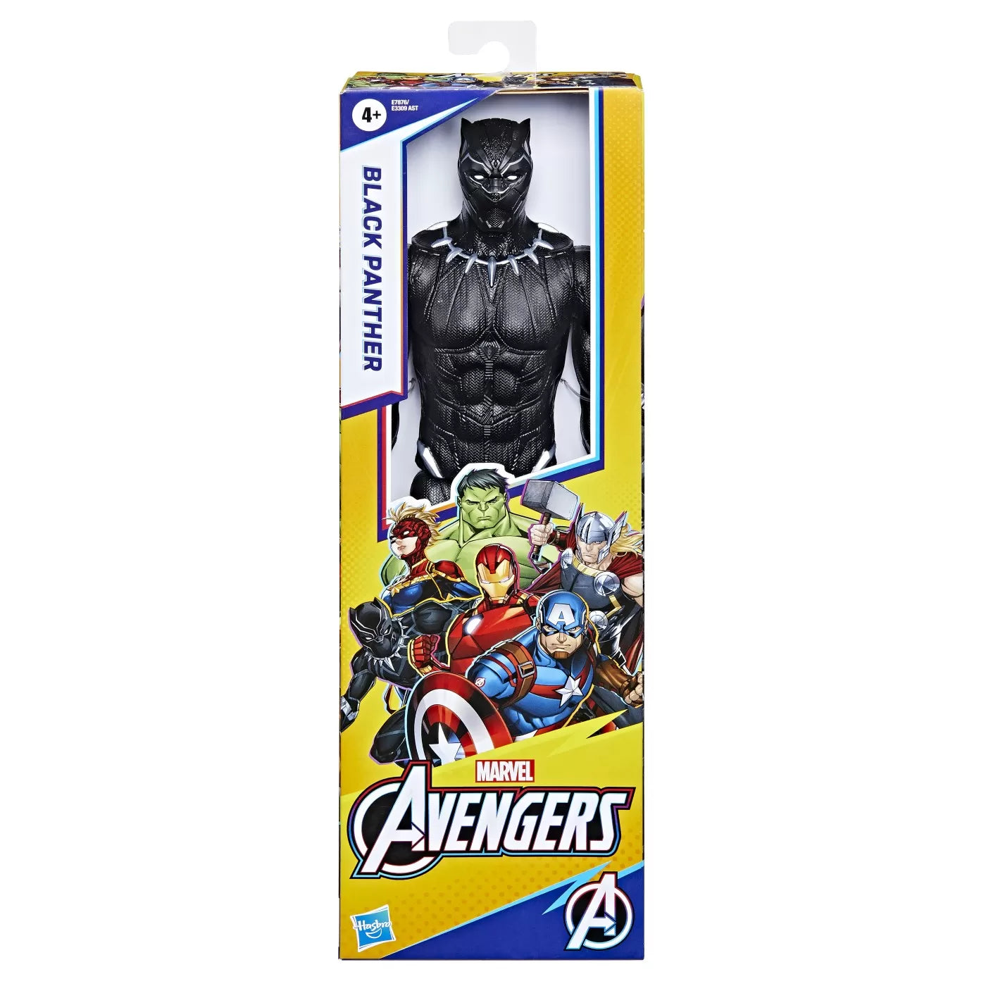 AVENGERS TITAN EROI DE FILM FIGURINA BLACK PANTHER 29CM, AVENGERS