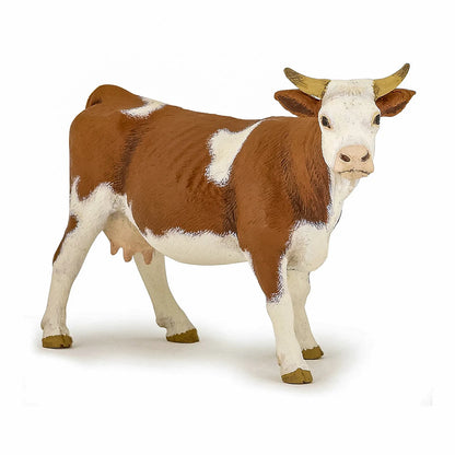 PAPO FIGURINA VACA SIMMENTAL, PRIETENII DE LA FERMA