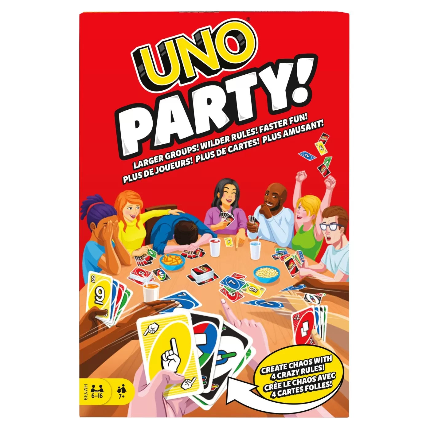 CARTI DE JOC UNO PARTY , JOCURI