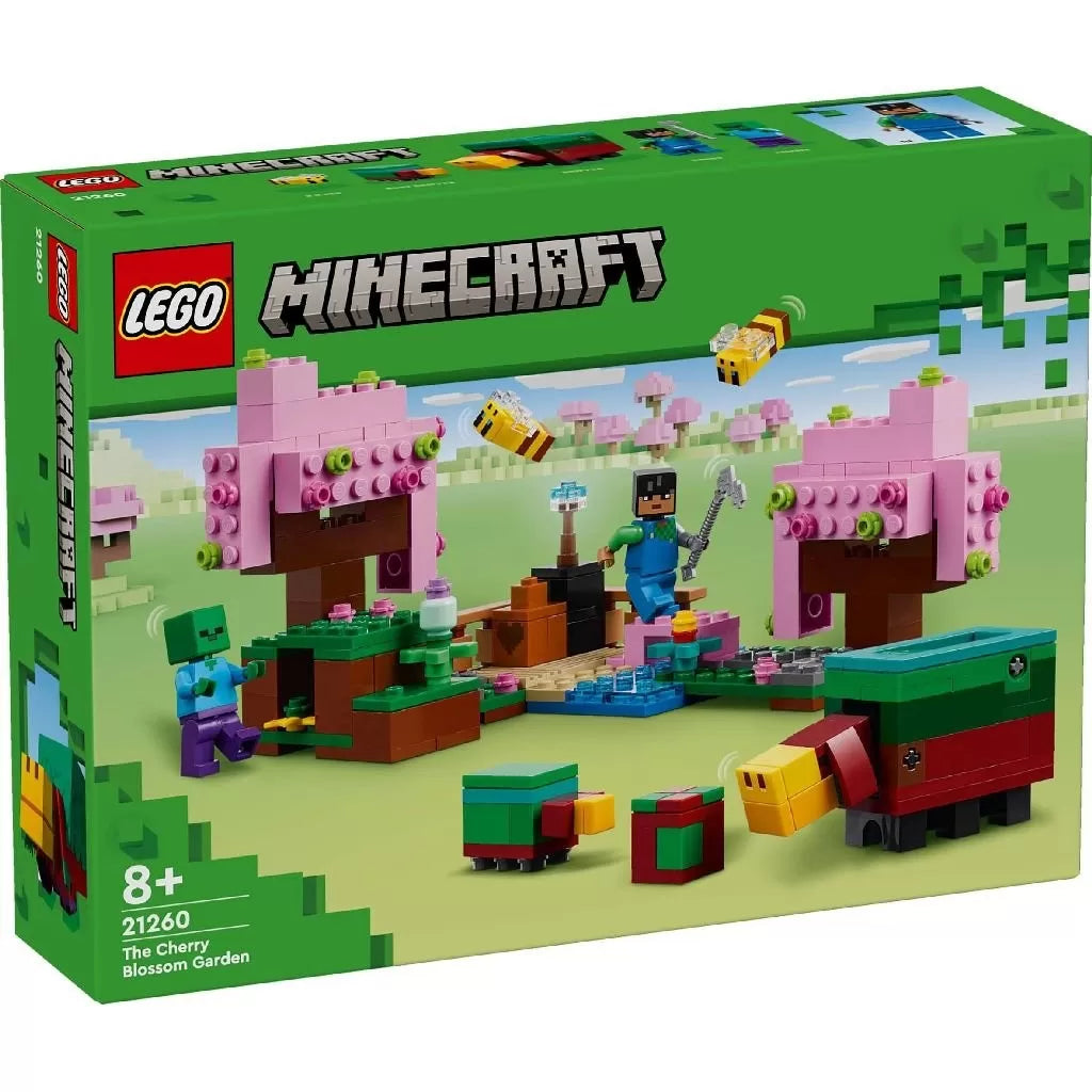 LEGO MINECRAFT GRADINA CU CIRESI INFLORITI 21260, LEGO MINECRAFT