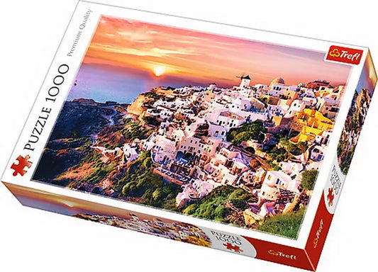 PUZZLE TREFL 1000 APUS IN SANTORINI, TREFL 1000P