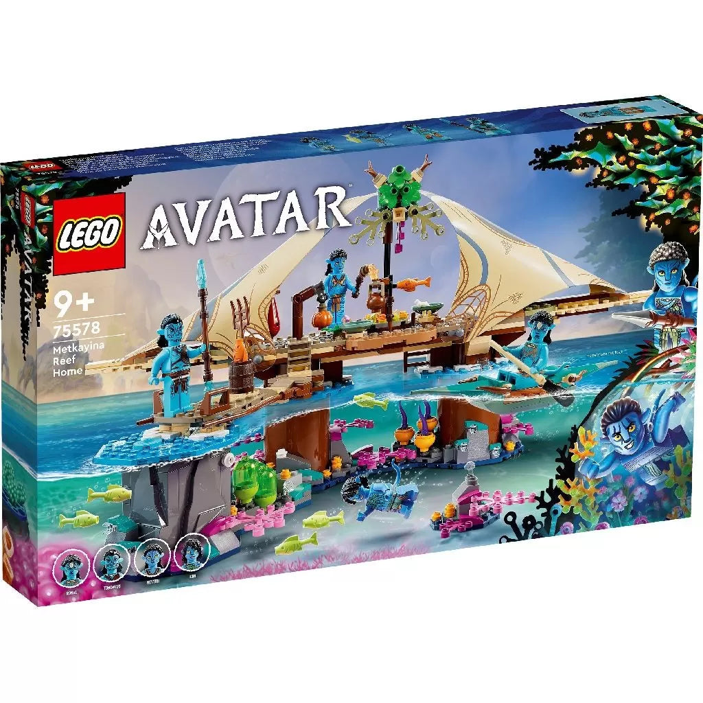 LEGO AVATAR CASA METKAYINA IN RECIF 75578, LEGO AVATAR