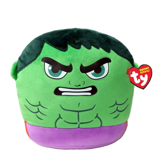 PLUS TY SQUISHY BEANIES MARVEL HULK 30CM , SQUISH-A-BOOS