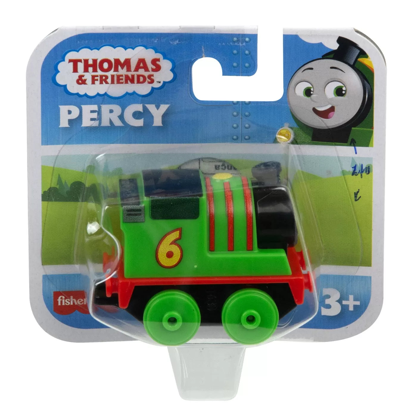 THOMAS LOCOMOTIVA DIN PLASTIC PERCY, THOMAS - THOMAS