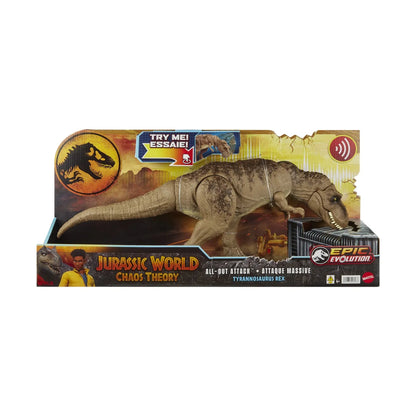JURASSIC WORLD EPIC EVOLUTION DINOZAUR TYRANNOSAURUS REX, JURASSIC WORLD