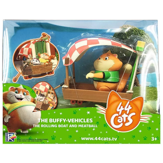 44 DE PISICI SET FIGURINA MEATBALL CU BARCUTA, 44 DE PISICI