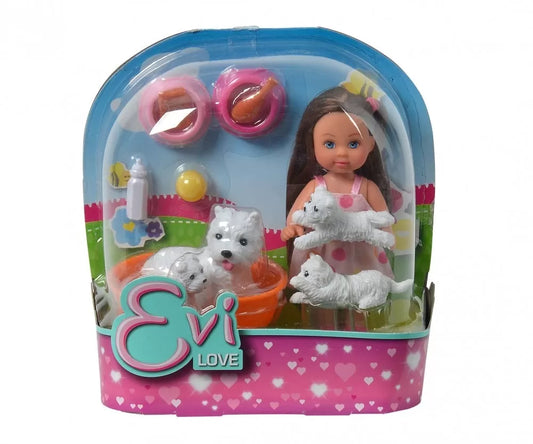 SET EVI CU PATRU CATELUSI, STEFFI LOVE