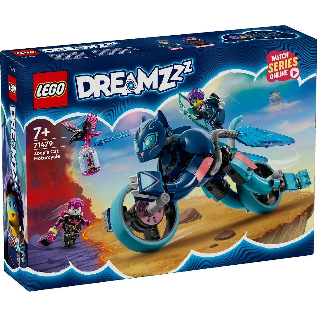 LEGO DREAMZZZ MOTOCICLETA PISICA A LUI ZOEY 71479, LEGO DREAMZ