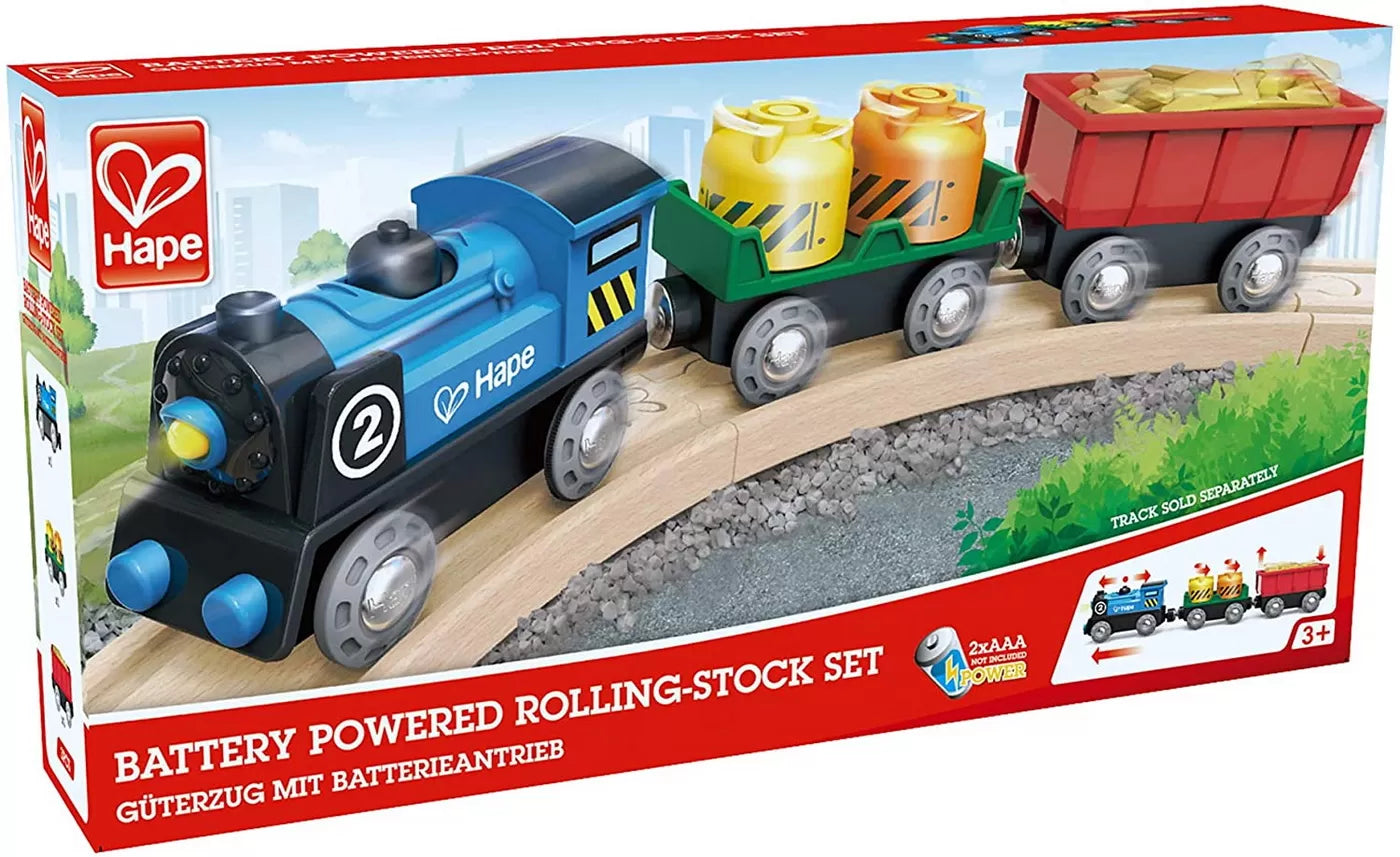 HAPE TREN MARFAR CU DOUA VAGOANE, HAPE