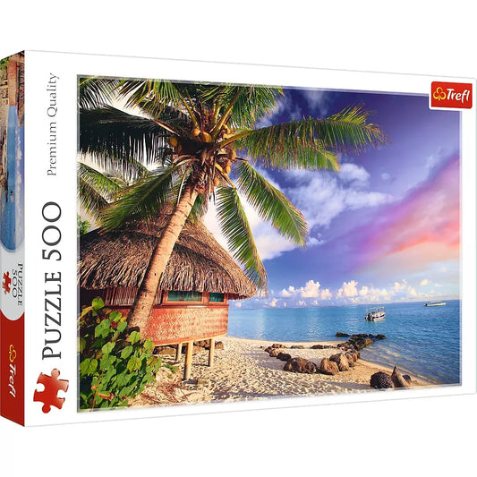 PUZZLE TREFL 500 INSULA BORA BORA, TREFL 500P