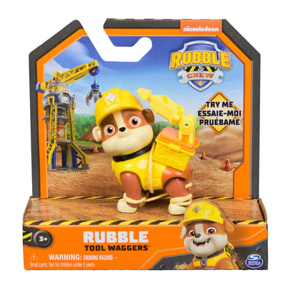 PATRULA CATELUSILOR RUBBLE AND CREW FIGURINA RUBBLE 5CM, PATRULA CATELUSILOR