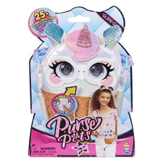 PURSE PETS UNICORN IN FORMA DE INGHETATA, PURSE PETS