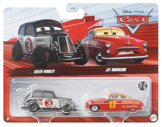 CARS3 SET 2 MASINUTE METALICE CALEB WORLEY SI JET ROBINSON, CARS - MASINI