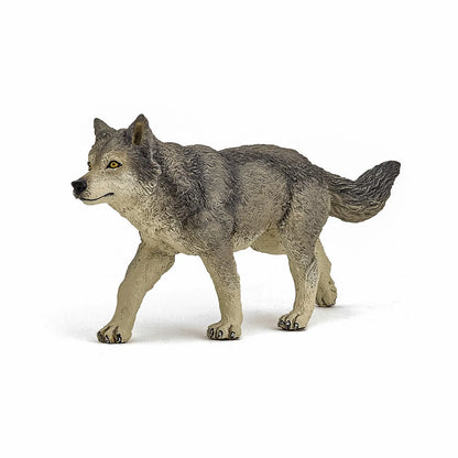 PAPO FIGURINA LUP GRI, ANIMALE SALBATICE