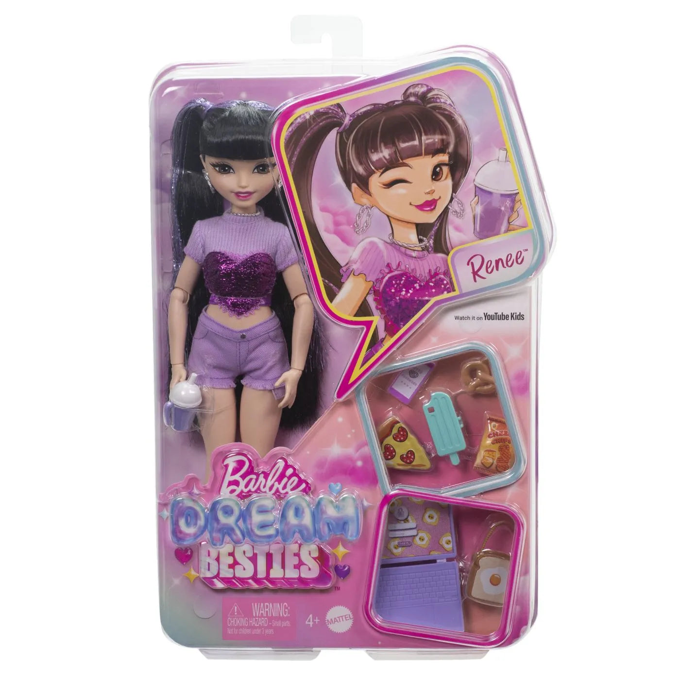 BARBIE DREAM BESTIES PAPUSA RENEE CU ACCESORII, BARBIE - DREAM BESTIES