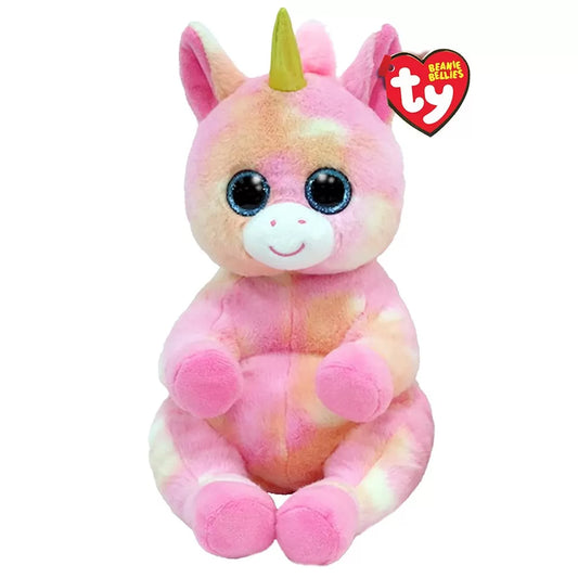 PLUS TY 24CM BEANIE BELLIES UNICORN SKYLAR, PLUS 24CM