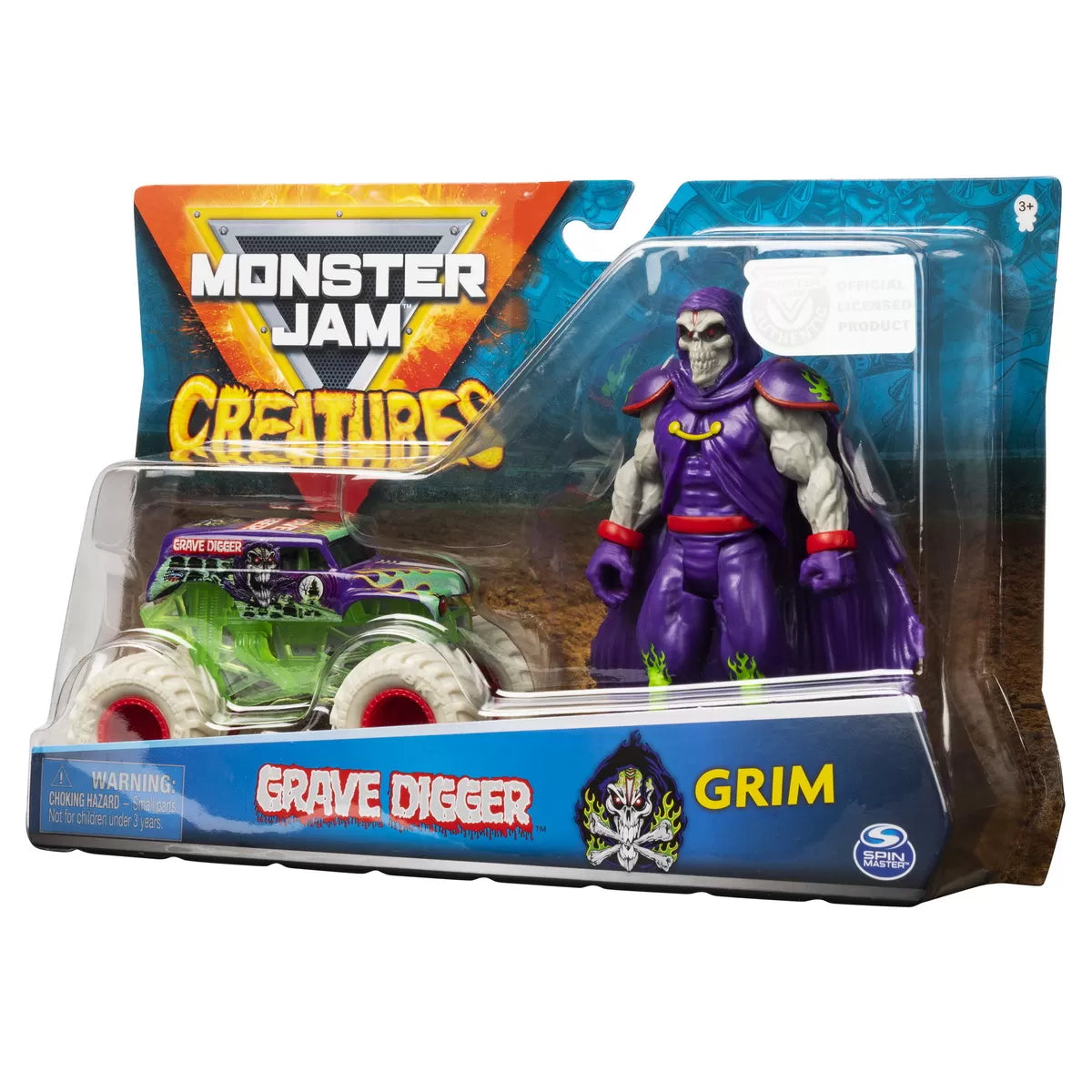 MONSTER JAM MACHETA GROPARUL SI GRIM, MONSTER JAM