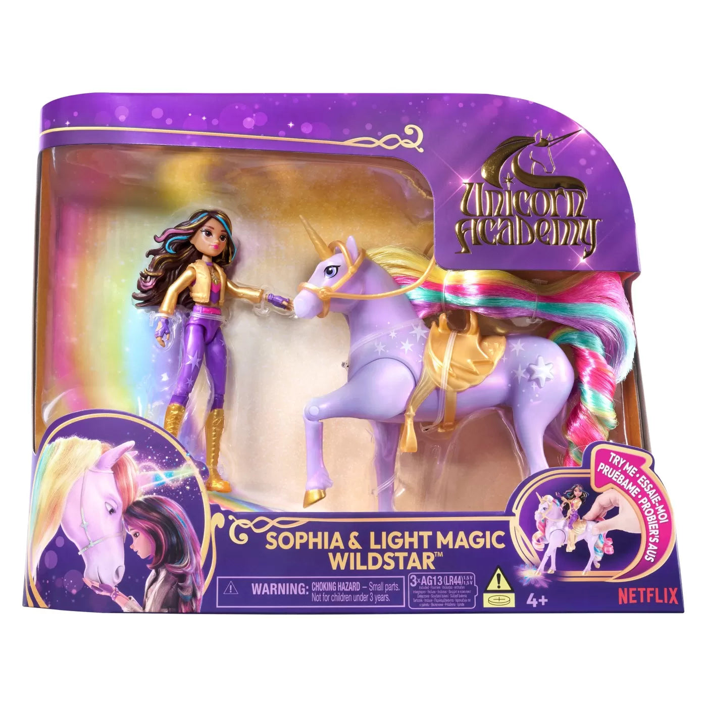 UNICORN ACADEMY SET PAPUSA SOPHIA SI UNICORNUL LIGHTSTAR, UNICORN ACADEMY