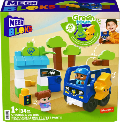 MEGA BLOKS SET CONSTRUCTIE 34 PIESE, MEGA BLOKS