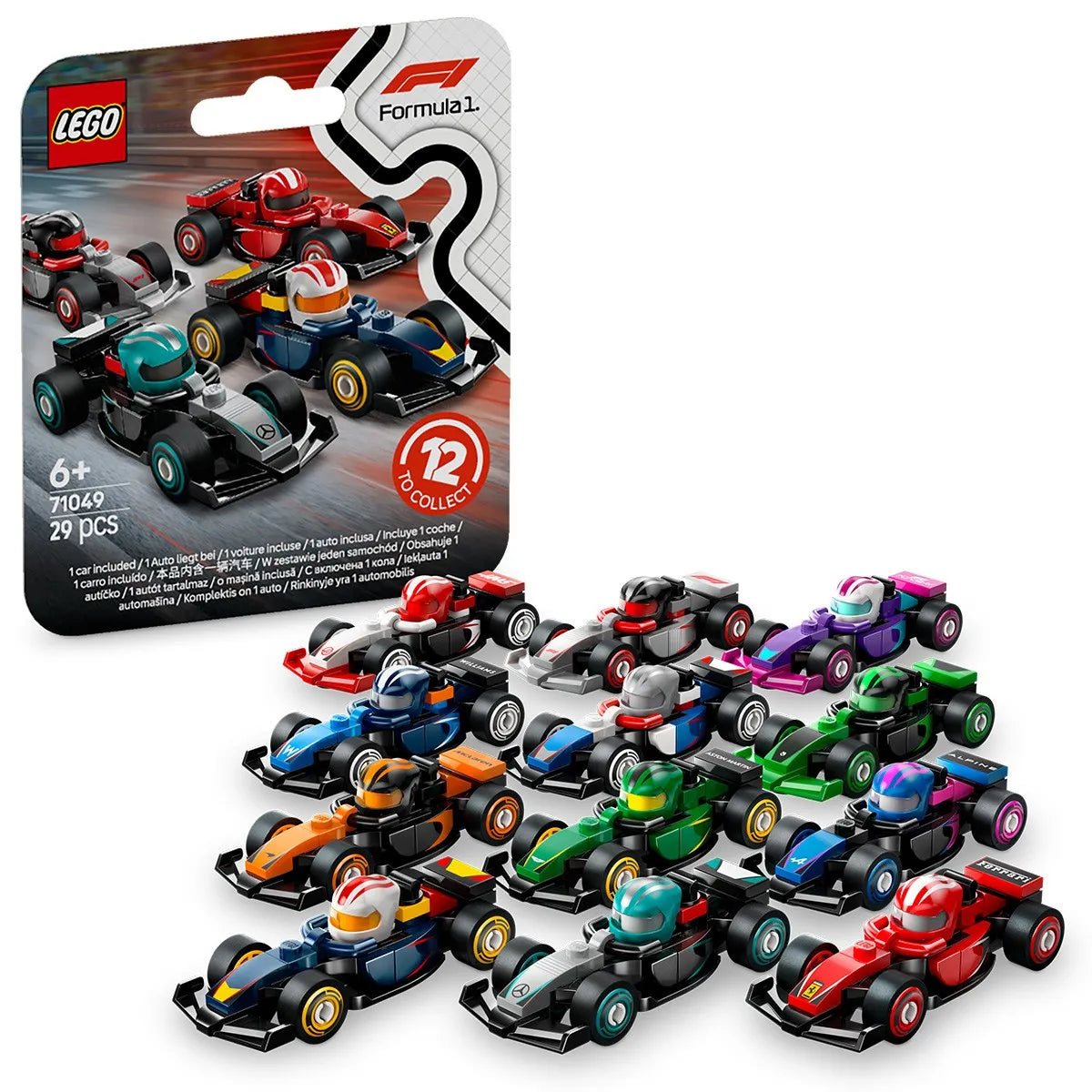 LEGO FORMULA 1 MASINI DE CURSE F1 DE COLECTIE 71049, LEGO FORMULA 1