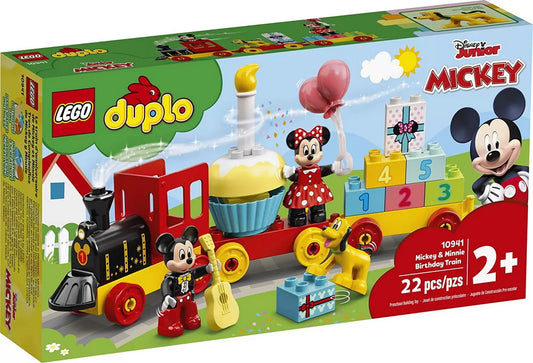 LEGO DUPLO  TRENUL ZILEI ANIVERSARE MICKEY SI MINNIE 10941, LEGO DUPLO