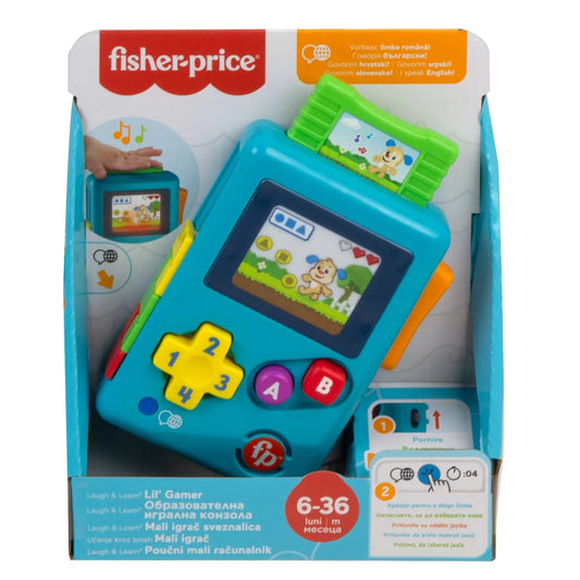 FISHER PRICE LAUGH&LEARN CONSOLA DE JOC INTERACTIVA IN LIMBA ROMANA, FISHER PRICE - RADE SI INVATA