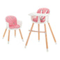 SCAUN DE MASA KINDERKRAFT SIENNA, 2 IN 1, PINK, KINDERKRAFT