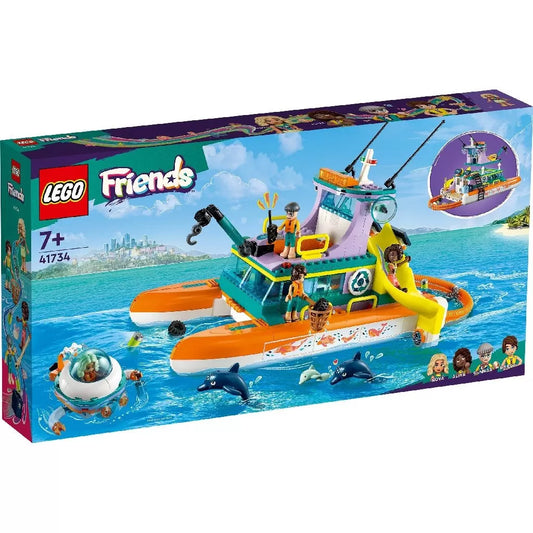 LEGO FRIENDS BARCA DE SALVARE PE MARE 41734, LEGO FRIENDS