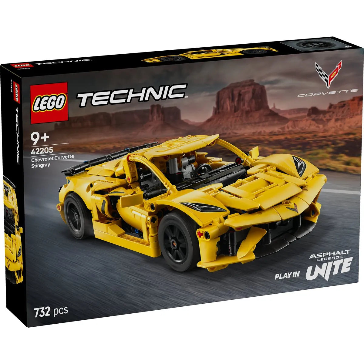 LEGO TECHNIC CHEVROLET CORVETTE STINGRAY 42205, LEGO TECHNIC