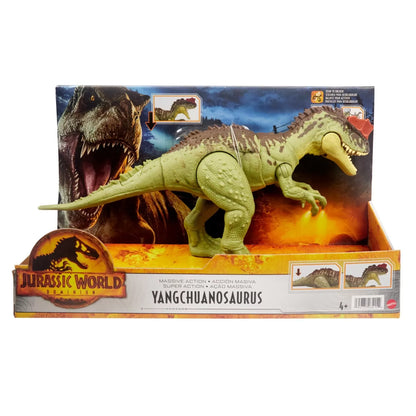 JURASSIC WORLD MASSIVE ACTION DINOZAUR YANGCHUANOSAURUS, JURASSIC WORLD