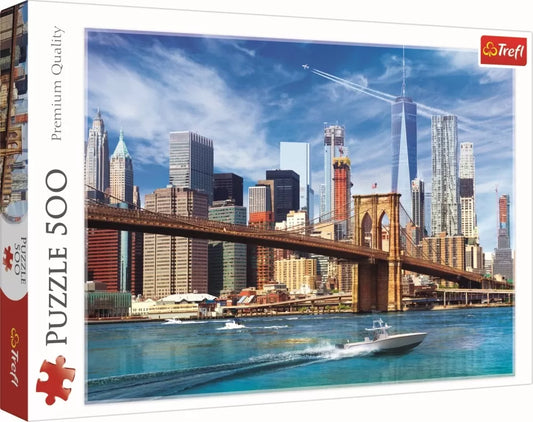 PUZZLE TREFL 500 PRIVELISTE DIN NEW YORK, TREFL 500P