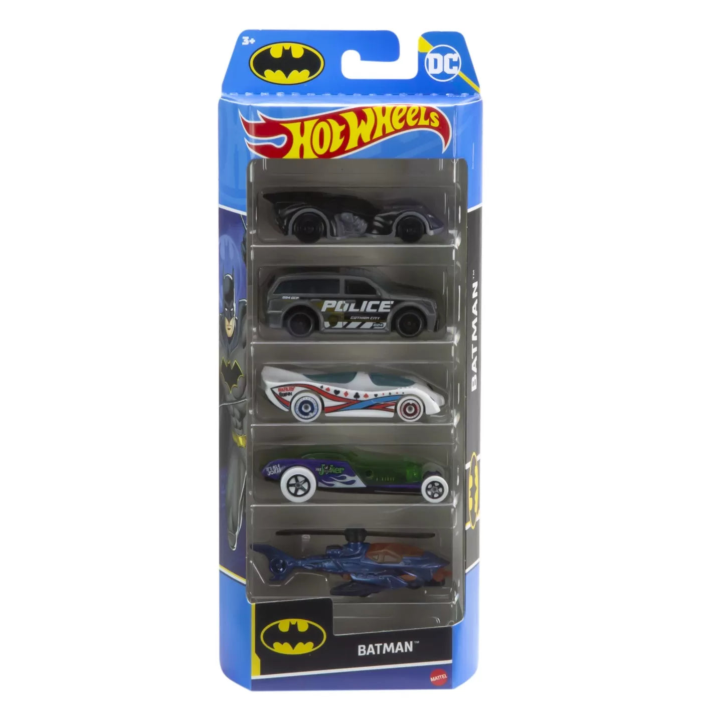 SET 5 MASINI HOT WHEELS BATMAN, HOT WHEELS - VEHICULE