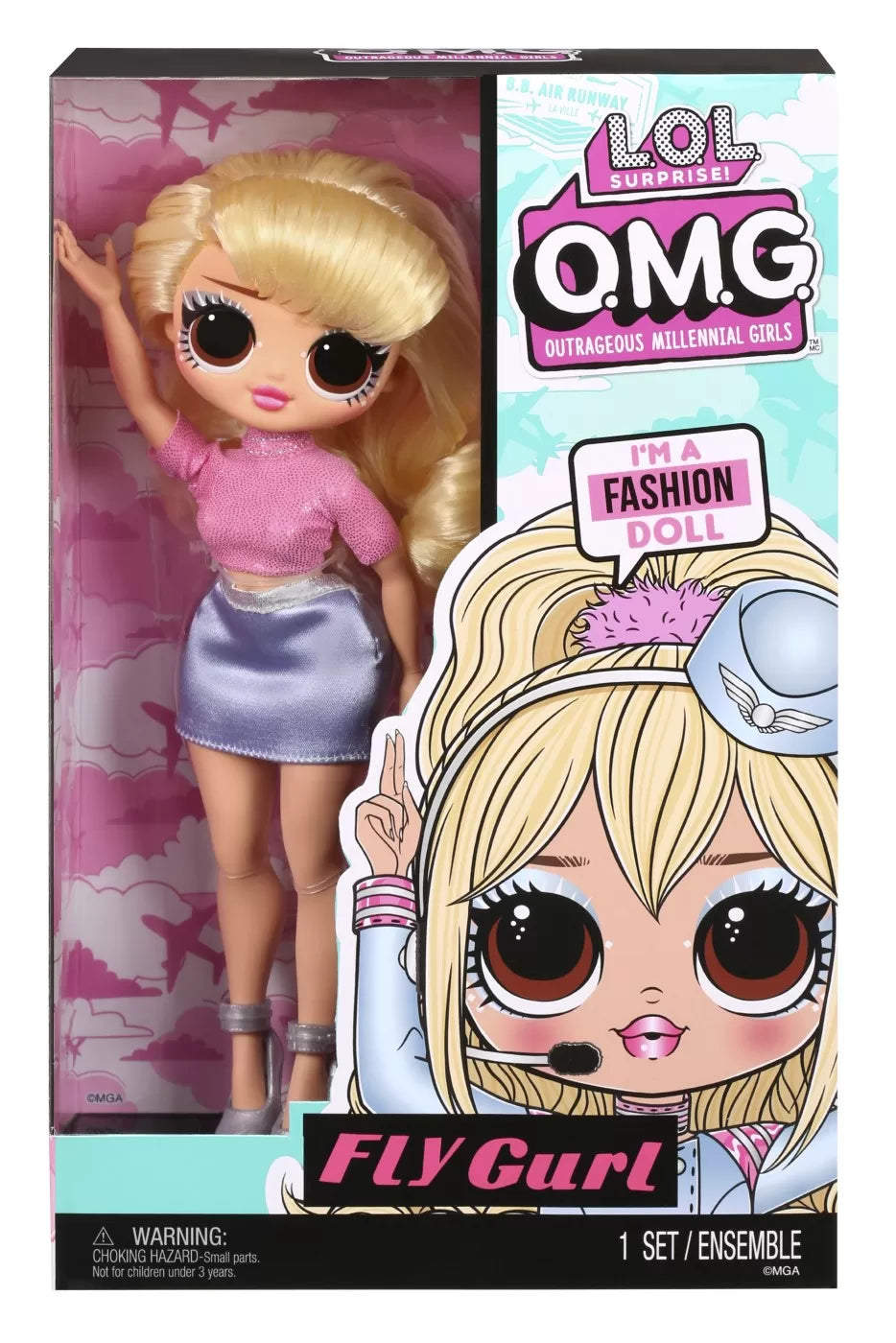 L.O.L SURPRISE! O.M.G. PAPUSA FLY GURL, LOL SURPRISE