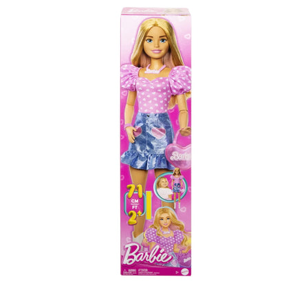 BARBIE PAPUSA BARBIE BLONDA 71CM, BARBIE - FASHIONISTAS