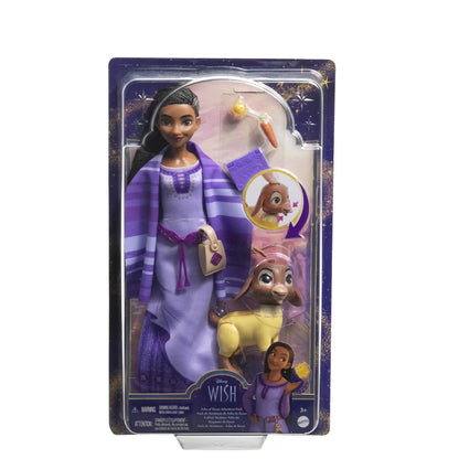 DISNEY WISH SET PAPUSA ASHA CU ACCESORII, WISH