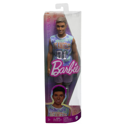 BARBIE PAPUSA BAIAT FASHIONISTAS SATEN CU UN PICIOR CU PROTEZA, BARBIE - FASHIONISTAS