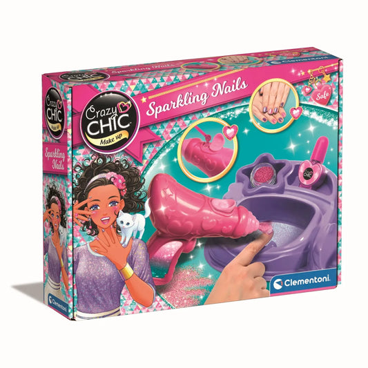 SET DE UNGHII FANTASTIC CRAZY CHIC, CLEMENTONI