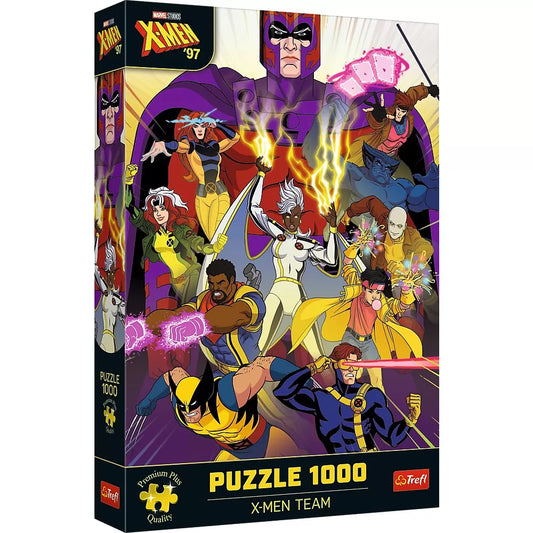 PUZZLE TREFL 1000 PREMIUM PLUS ECHIPA X MAN, TREFL 1000P