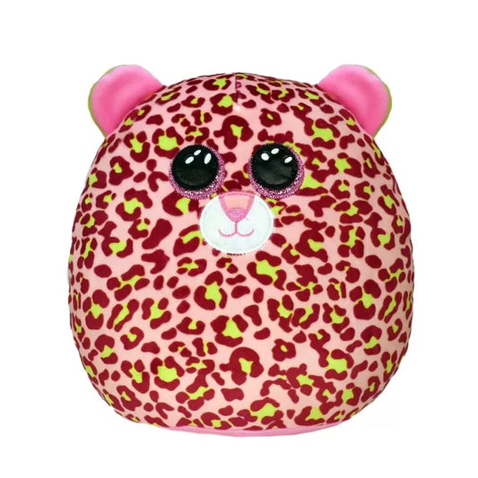 PLUS TY SQUISH LEOPARD ROZ LAINEY 22CM , SECRET LIFE OF PETS