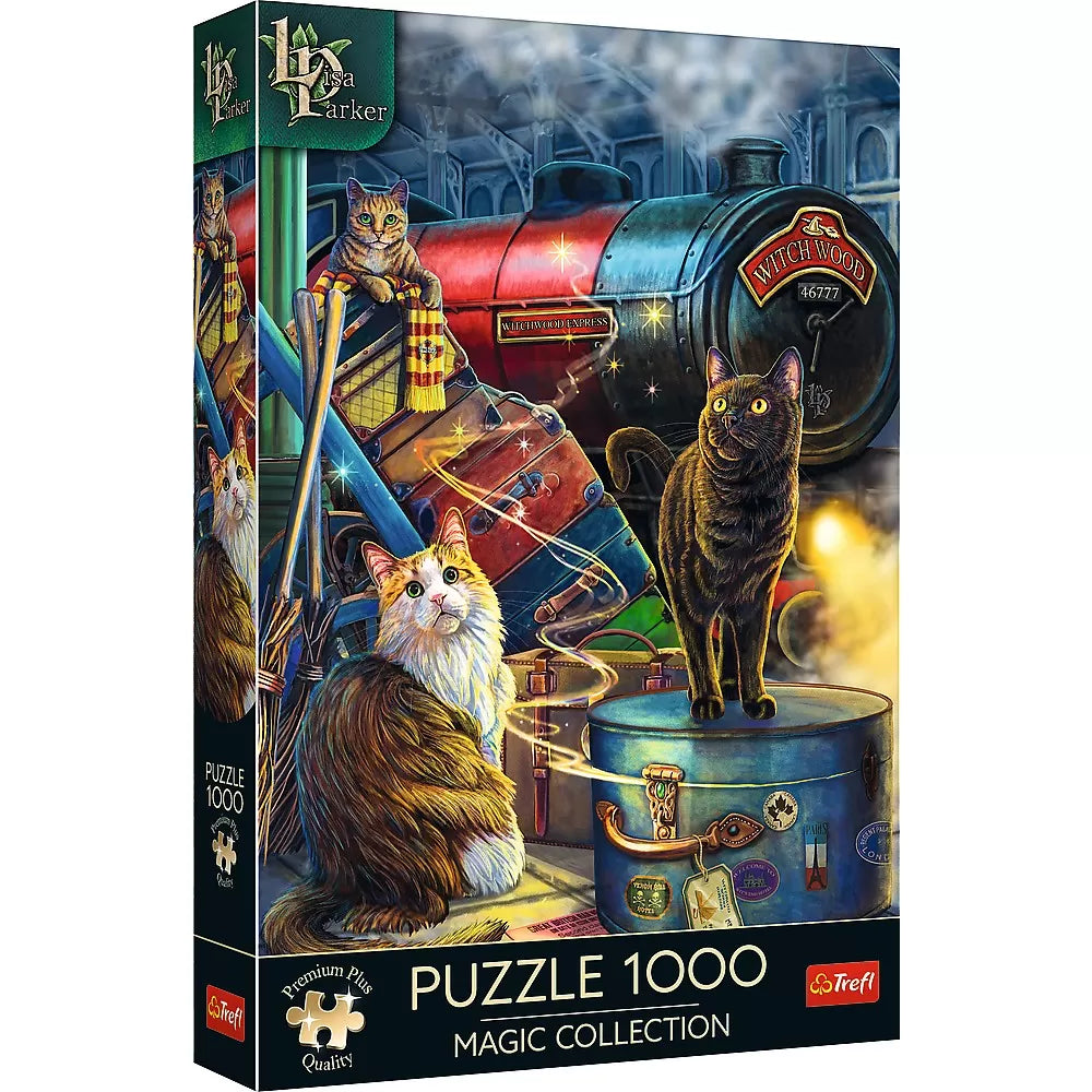 PUZZLE TREFL 1000 PREMIUM PLUS EXPRESUL VRAJITOR, TREFL 1000P