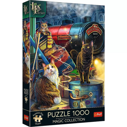 PUZZLE TREFL 1000 PREMIUM PLUS EXPRESUL VRAJITOR, TREFL 1000P