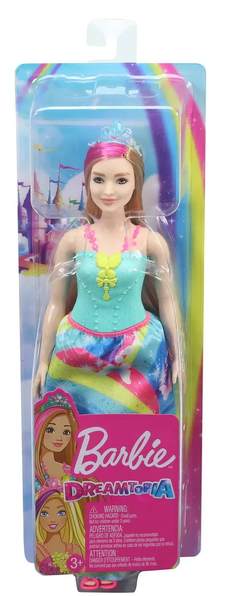 BARBIE PAPUSA PRINTESA DREAMTOPIA CU CORONITA ALBASTRA, BARBIE - DREAMTOPIA