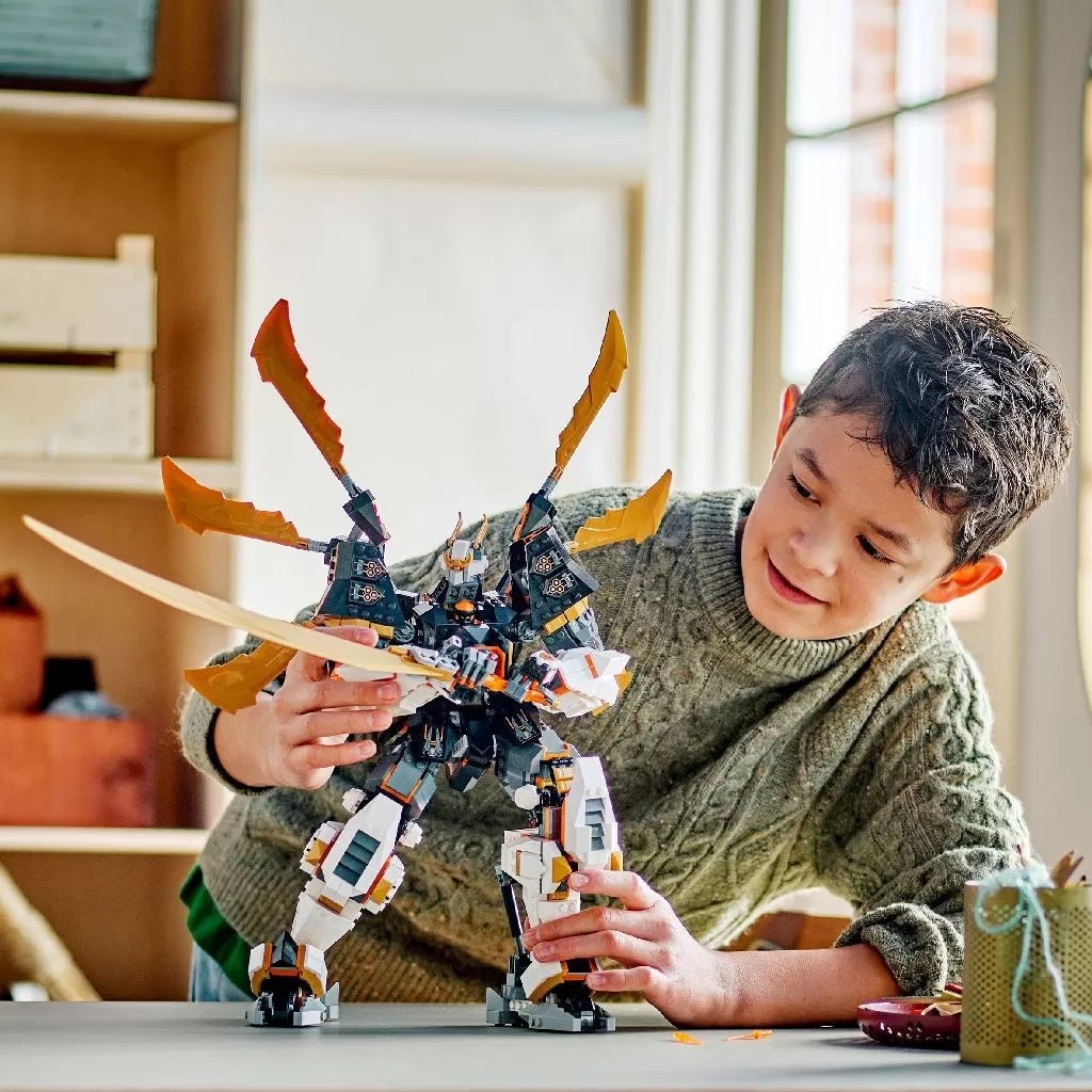 LEGO NINJAGO ROBOTUL-DRAGON DE TITAN AL LUI COLE 71821, LEGO NINJAGO
