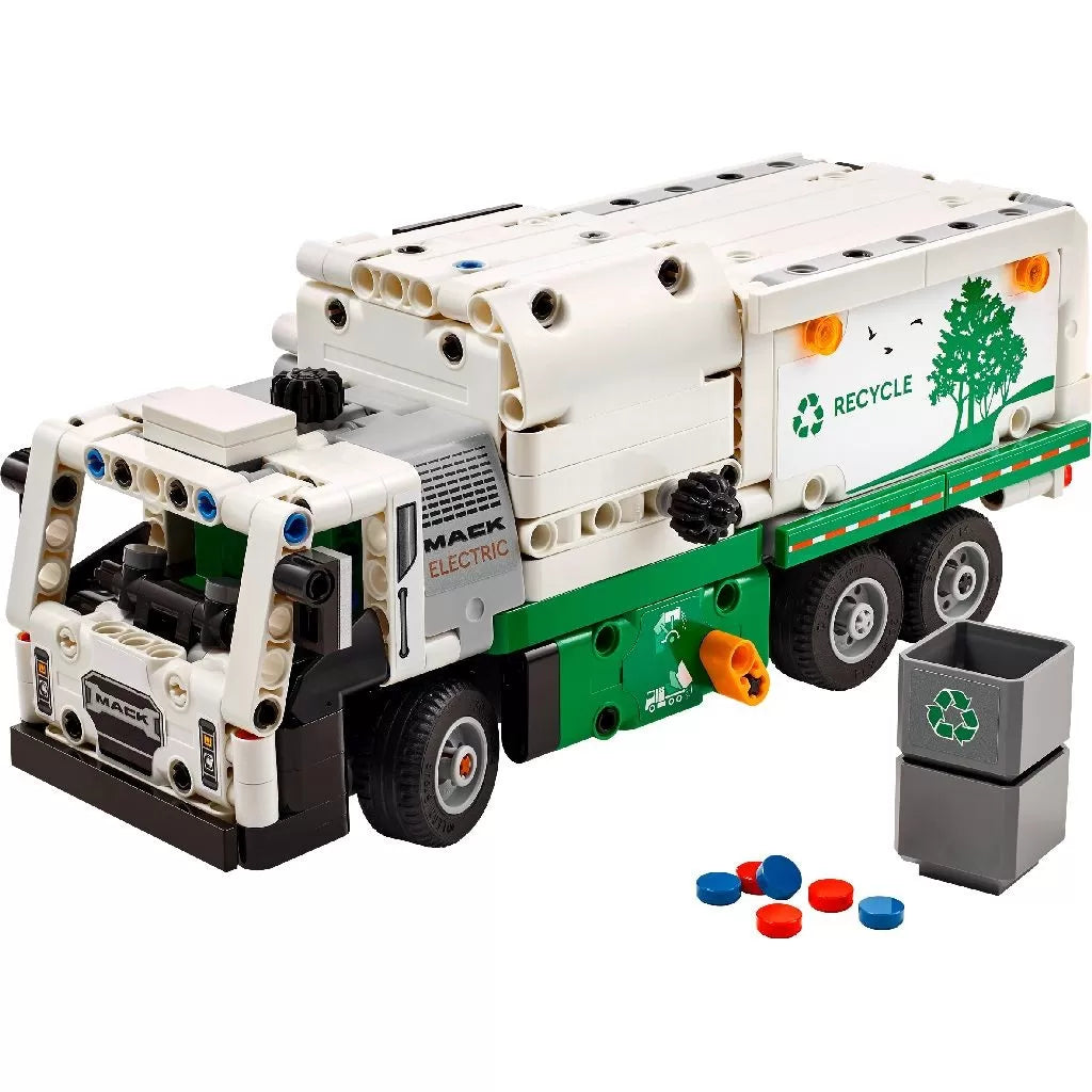 LEGO TECHNIC AUTOGUNOIERA MACK LR ELECTRIC 42167, LEGO TECHNIC