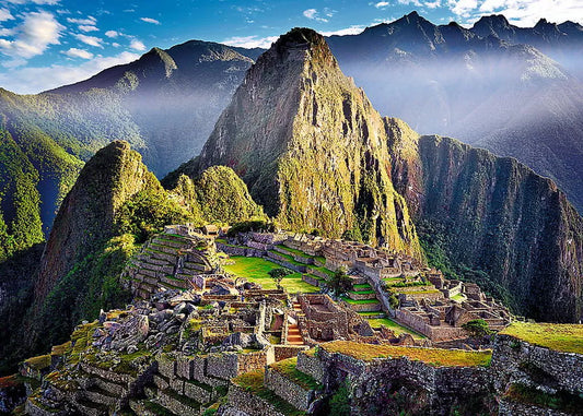 PUZZLE TREFL 500 SANCTOAR IN MACHU PICCHU, TREFL 500P