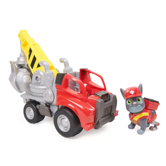 PATRULA CATELUSILOR RUBBLE SI ECHIPA VEHICUL DE BAZA CHARGER, PATRULA CATELUSILOR