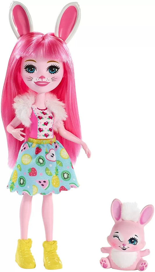 ENCHANTIMALS PAPUSI CU ANIMALUTE BREE BUNNY SI TWIST, ENCHANTIMALS - PAPUSI