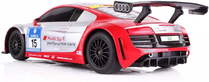 MASINA CU TELECOMANDA AUDI R8 LMS PERFORMANCE SCARA 1 LA 18, RASTAR 1:18