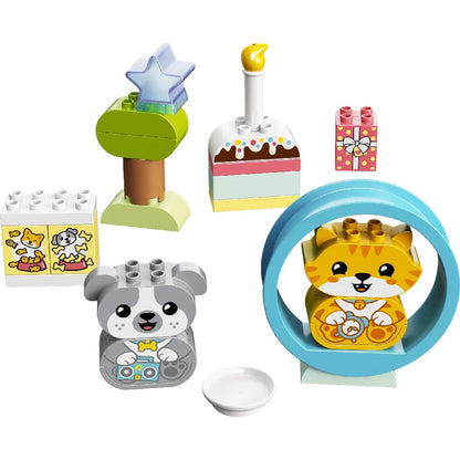 LEGO DUPLO PRIMUL MEU CATELUS SI PRIMUL MEU PISOI CU SUNETE 10977, LEGO DUPLO
