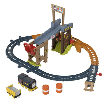 THOMAS SET DE CONSTRUCTIE RIDICA SI INCARCA MARFA CU DIESEL , THOMAS - THOMAS